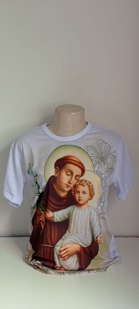camisa santo antonio